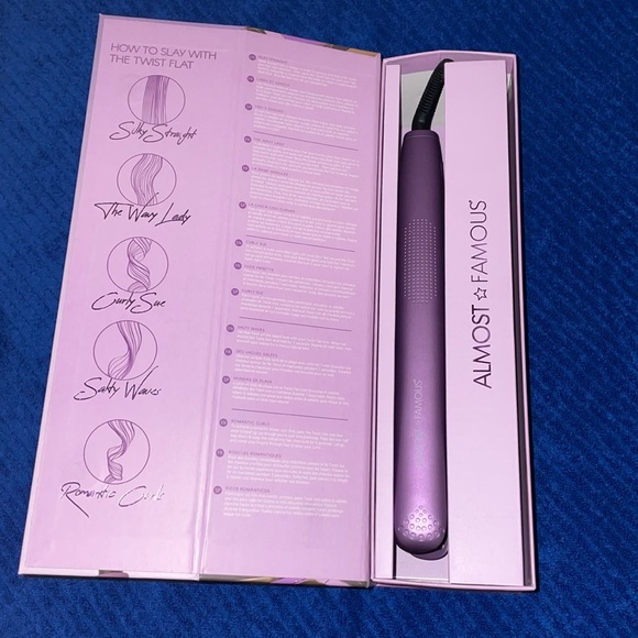 Digital 2 in 1 Twist Hair Straightener and Curling Flat Iron - Picture 4 of 6